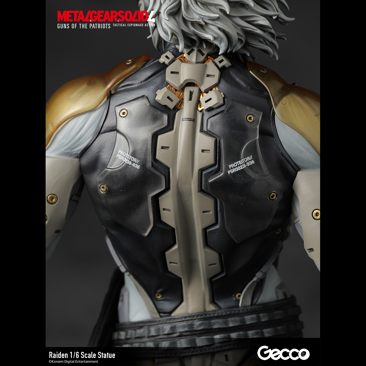 METAL GEAR SOLID 4 GUNS OF THE PATRIOTS, Raiden 1/6 Scale Statue 